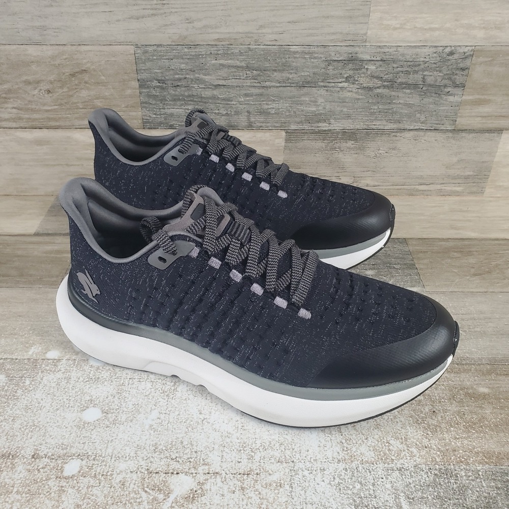 Rabbit Dream Chaser Shoes Mens Sz 12.5 Medium D Black White Running Sneakers